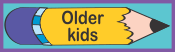 Older Kids pencil HP